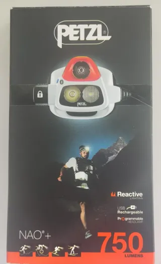 Linterna Petzl NAO+ 750 lúmenes