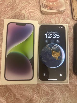 iPhone 14 Plus 128GB Lila como nuevo