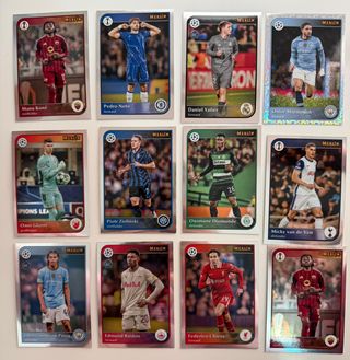 Lote 30 cromos Merlin: Mbappé y Mystic