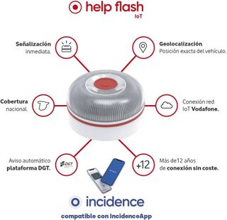 Baliza Help Flash IoT V16 Geolocalizable
