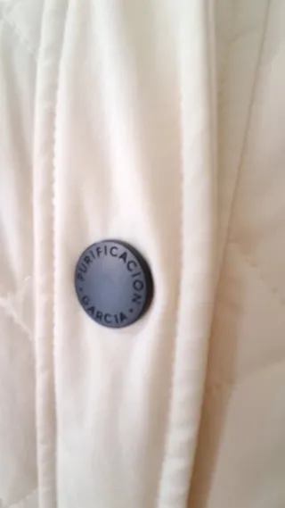 Abrigo Purificación García Beige