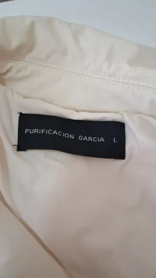 Abrigo Purificación García Beige