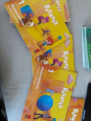 Libro Matemáticas. 1 Primaria. Revuela