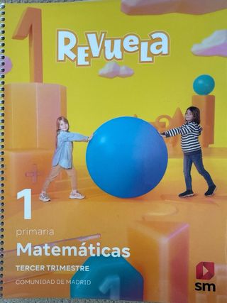 Libro Matemáticas. 1 Primaria. Revuela