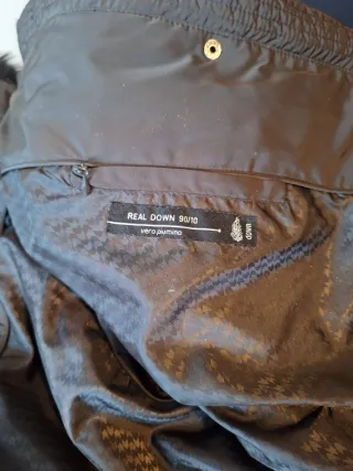 Piumino donna marrone