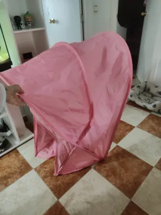 Dosel rosa Ikea cama infantil (cama de 90/80)
