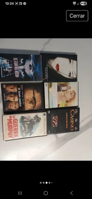 DVD y VHS: El Cabo del Miedo, Geisha, etc.