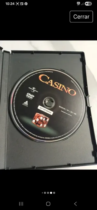 DVD y VHS: El Cabo del Miedo, Geisha, etc.