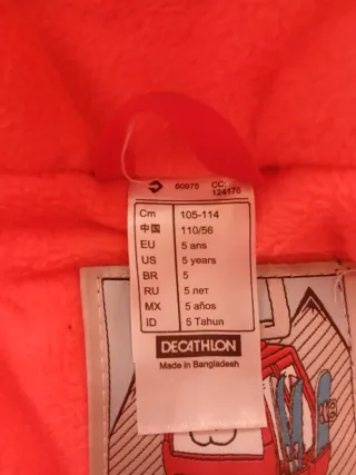 Mono de esquí para niño