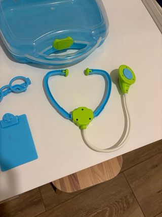 Maletín Médico Juguete Azul