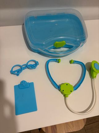 Maletín Médico Juguete Azul