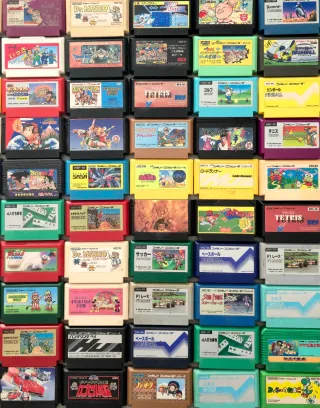 Lote 100 Juegos Nintendo Famicom. Lote 2.