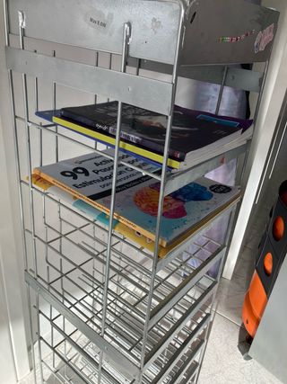 Casillero archivador metálico gris