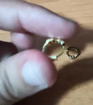 Pendientes Aro Bebé Niña Swarovski