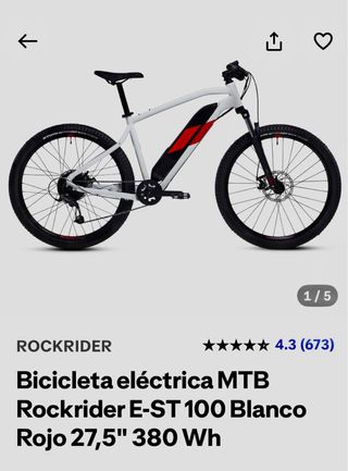Bicicleta Eléctrica Montaña