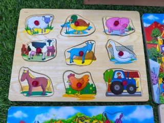Puzzles de madera educativos