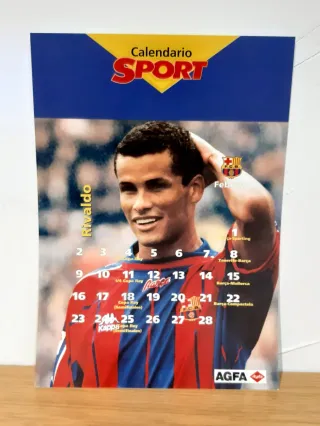 Calendario SPORT del Barça 98'
