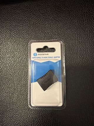 Adaptador Doble Hembra HDMI AIGOSTAR