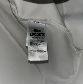 Sudadera Lacoste Talla XL nueva con etiquetas