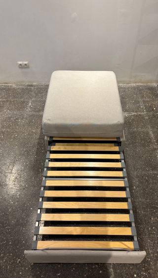 Puff convertibile in letto singolo