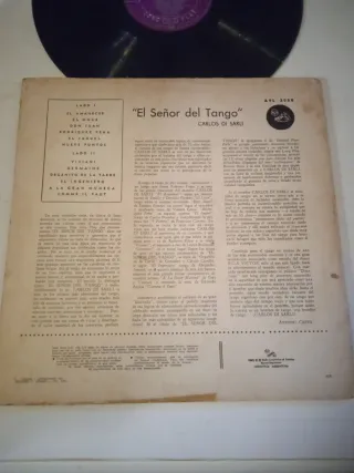 LP Carlos Sarli El Señor del Tango Vinilo