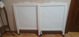 Cuna SMÅGÖRA blanca 60x120 cm
