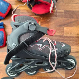 Patines Oxelo Regulables 35-38 + Protecciones