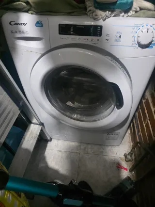 Lavadora Candy con defecto