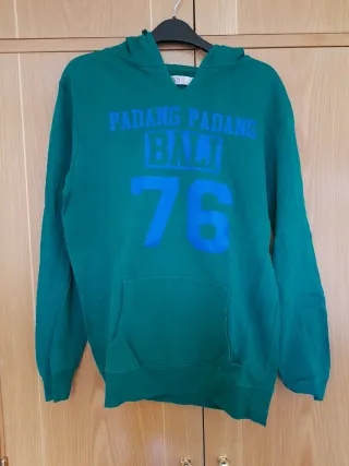 Sudadera verde con estampado BALI 76