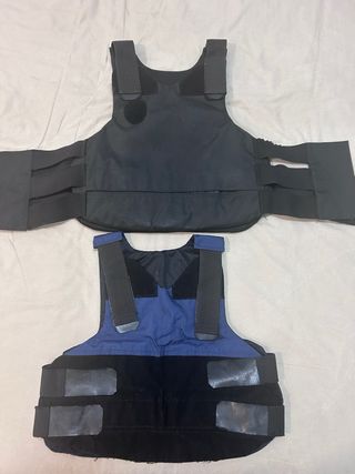 Chaleco antibalas táctico negro