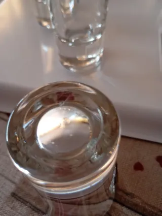 6 Bicchieri da liquore decorati