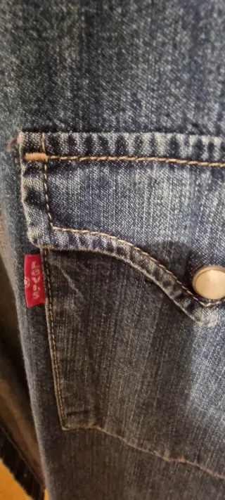 Camisa Levi's Azul Talla XL