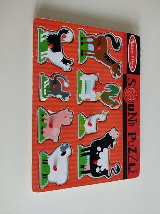 Puzzle Sonoro Melissa & Doug Granja