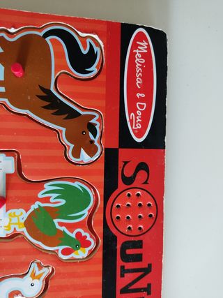 Puzzle Sonoro Melissa & Doug Granja