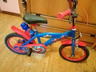 Bicicleta Spiderman niño 12 pulgadas