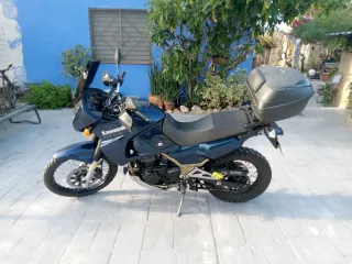Kawasaki KLE 500 Azul