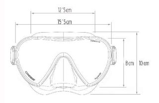 Máscara y Tubo Cressi