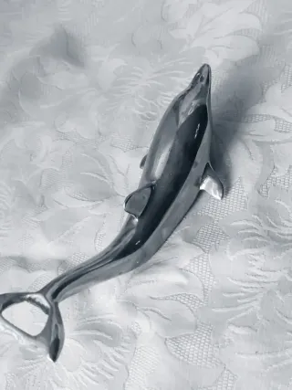 Cavatappi apribottiglie delfino vintage