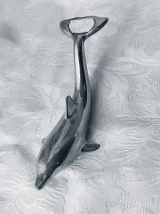 Cavatappi apribottiglie delfino vintage