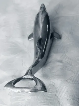 Cavatappi apribottiglie delfino vintage