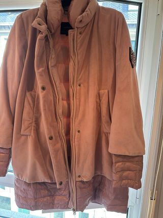 Parka Don Jazz Rosa Talla 44