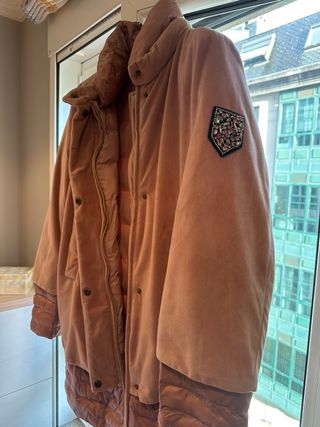 Parka Don Jazz Rosa Talla 44