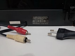 Tocadiscos Sony Negro