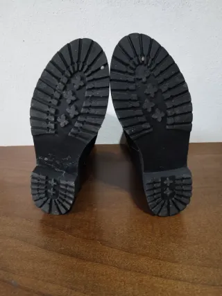 Stivali Pelle e Maglia Nero Marrone