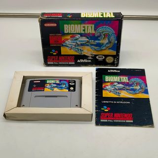 BIOMETAL – Super Nintendo SNES – PAL GIG ITA