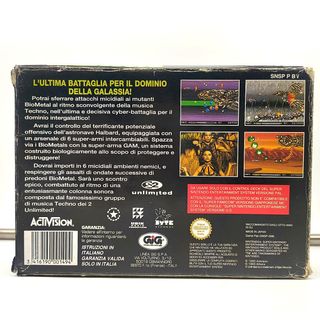 BIOMETAL – Super Nintendo SNES – PAL GIG ITA