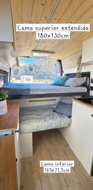 Camper Renault Master 2010, homologada y equipada