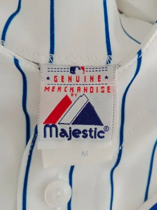 Camiseta Béisbol Vintage Chicago Cubs Majestic
