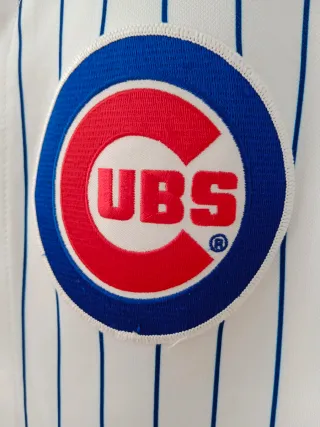 Camiseta Béisbol Vintage Chicago Cubs Majestic