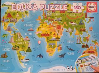 Puzzle Educa Mundo 150 Piezas